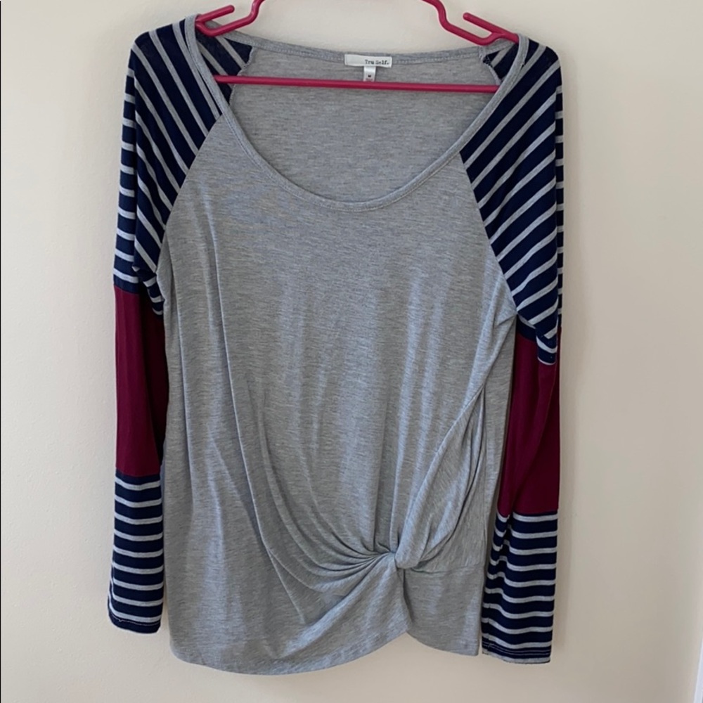 Super soft - Tunic style with knotted front - Top